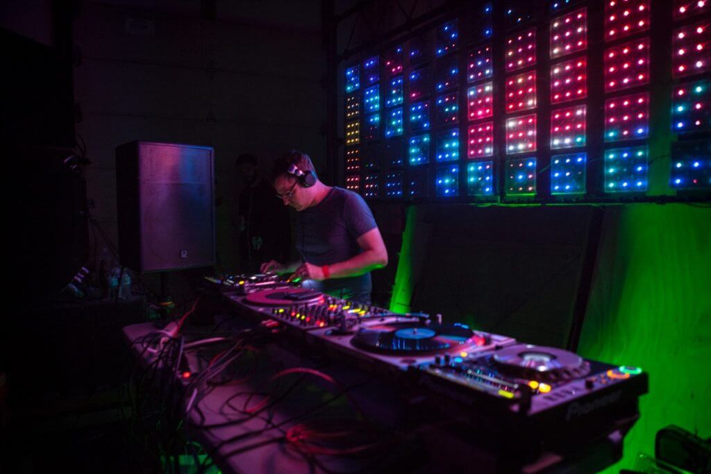 Bryan Kasenic at the 2014 Great American Techno Festival in Denver, Colorado. Photo by Seze Devres